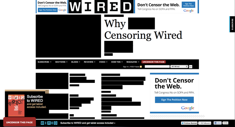 Illustration for article titled This Is What an Internet Protest Looks Like